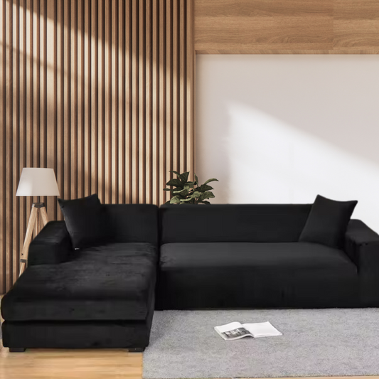Sofa cover premium black