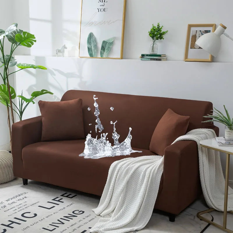 Elastic sofa cover 1-4 seater coffee