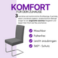 Chair cover Jacqy´s light gray